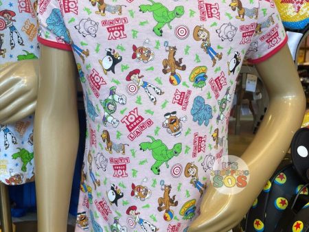 WDW - Toy Story All-Over Print Pink T-shirt (Youth) Supply