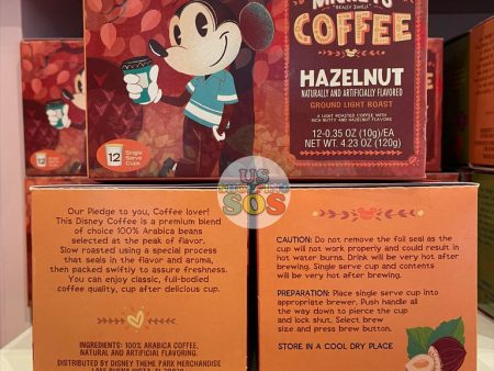 WDW - Mickey’s Coffee 12 K-Cup Pods - Hazelnut Online Hot Sale