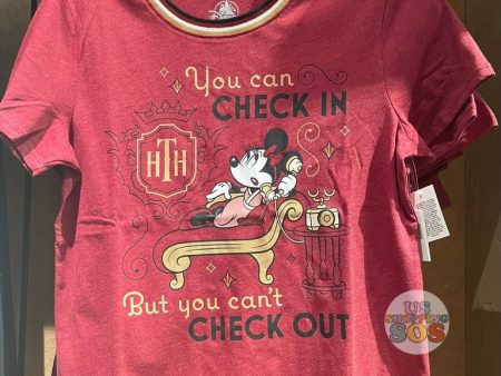 WDW - The Hollywood Tower Hotel Minnie T-Shirt (Adult) Hot on Sale