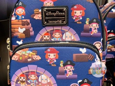 DLR - Loungefly Cutie Pirates of the Caribbean Backpack Hot on Sale