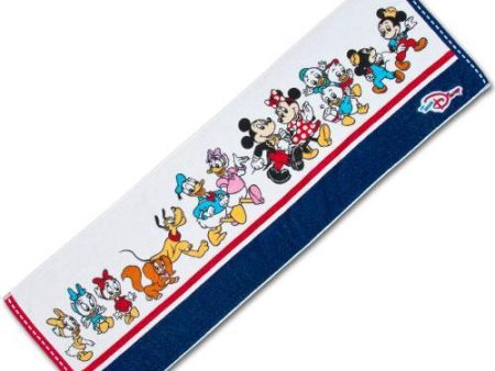 TDR - Team Disney - Mickey & Friends Face Towel x Full Figure Cheap