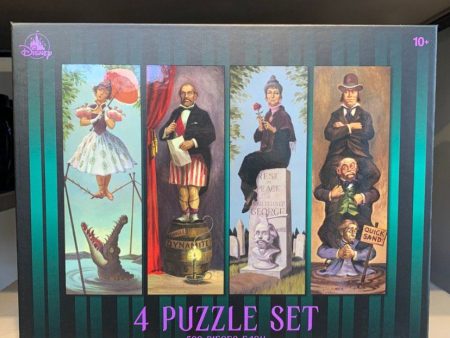 DLR - Haunted Mansion Stretching Room Portraits 4 x 500 Pcs Puzzle Online