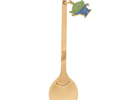 HKDL - Alien  Little Green Men Dessert Spoon For Sale