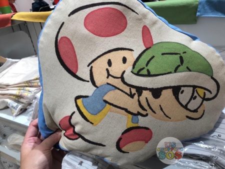 Japan Nintendo - Super Mario Cushion x Toad Online now