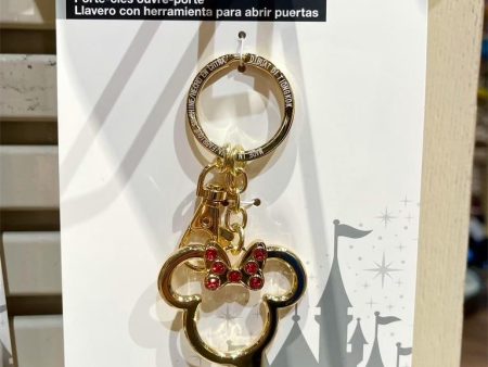 DLR - Door Opener Keychain - Minnie Mouse Supply