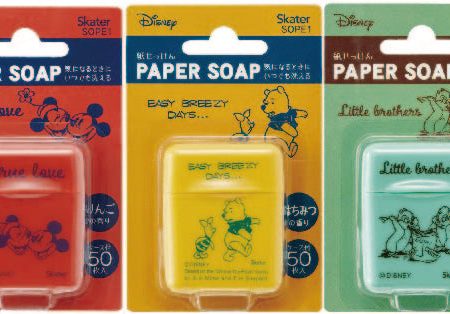 Japan Disney Collaboration - RT Disney Character Paper Soap (3 Styles) Online