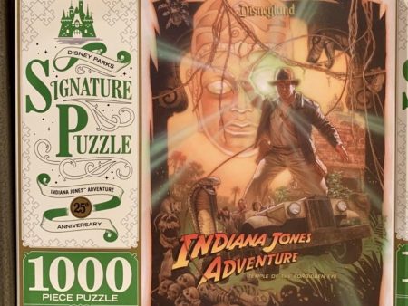 DLR - 1000 Piece Disney Parks Signature Puzzle - Indiana Jones Adventure 25th Anniversary Fashion