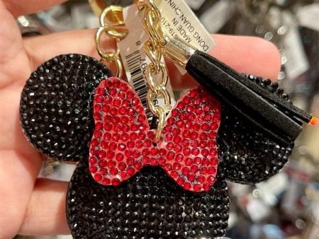 DLR - Bling Bling Keychain - Minnie Mouse Online now