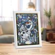 Japan Tenyo - Disney Puzzle - 266 Pieces Tight Series Stained Art - Stained Glass x Olaf Sale