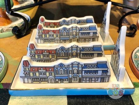 WDW - Park Decor Trinket Tray - Magic Kingdom Cinderella Castle & Main Street Supply