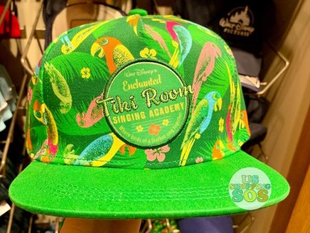 DLR - “Enchanted Tiki Room Singing Academy” Baseball Cap (Adult) (Green) For Discount