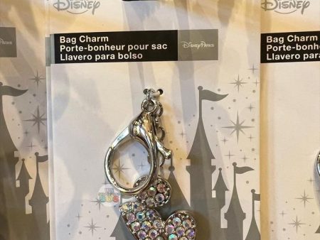 DLR - Fashion Bag Charm - Rhinestone Mickey Hat For Discount