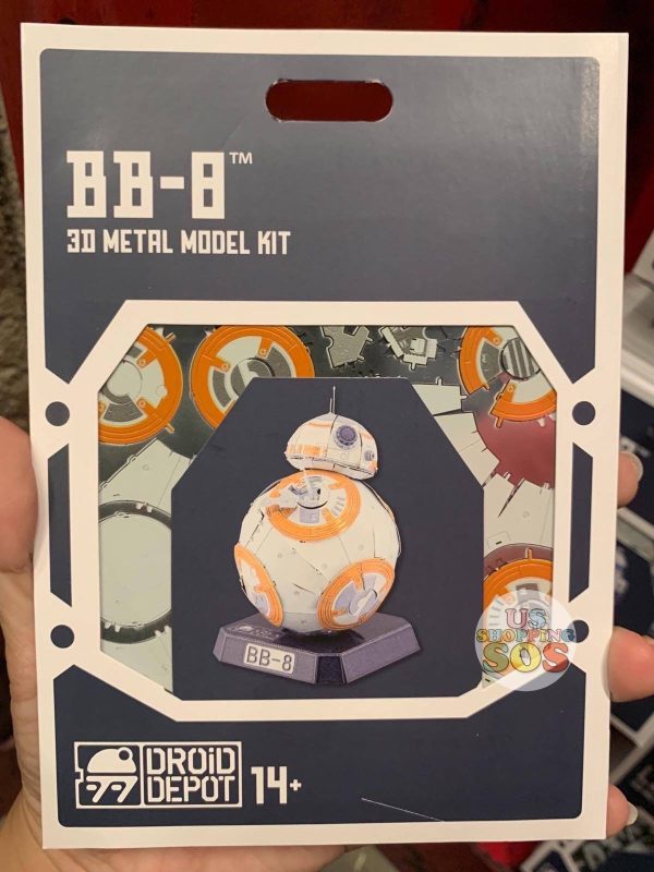 DLR - Star Wars Galaxy’s Edge Droid Depot 3D Metal Model Kit - BB-8 For Sale