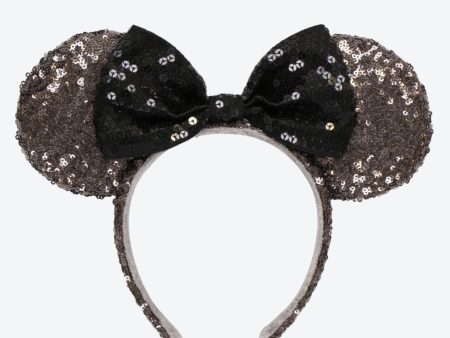 TDR - Minnie Chocolate Mocha Sequin Ear Headband Hot on Sale