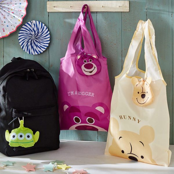 Japan Exclusive - Foldable Eco Shopping Bag with Carabiner x For Discount