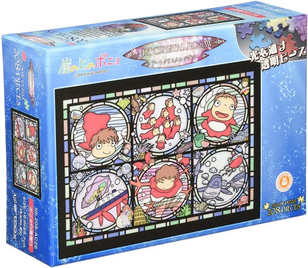 Japan Ensky - Studio Ghibli Puzzle - 208 Pieces Art Crystal - Ponyo s Letter from the Sea Sale