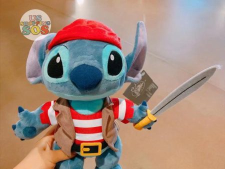 SHDL - Pirates of the Caribbean Stitch Plush Toy Hot on Sale