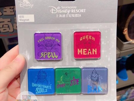 SHDL - Disney Villains Magnets Set Discount