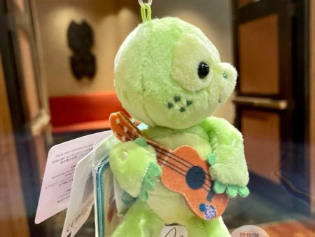 WDW - Aulani Olu Mel Plush Keychain with Guitar Hot on Sale