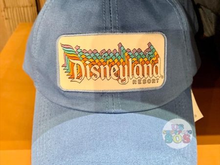 DLR - “Disneyland Resort” Retro Logo Baseball Cap (Adult) (Blue) Discount