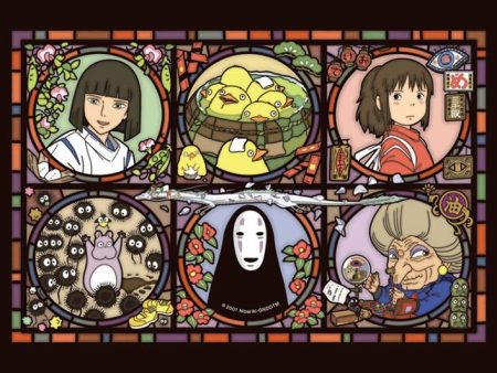 Japan Ensky - Studio Ghibli Puzzle - 208 Pieces Art Crystal - Mysterious Town Newsletter (Spirited Away) Online now