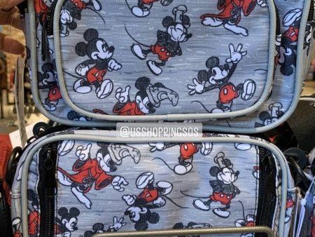 DLR - Sketch Mickey All-Over-Print Crossbody Pouch For Discount