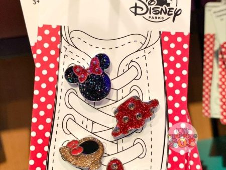 DLR - Character Icon Shoelace Charms Set - Minnie Mouse on Sale