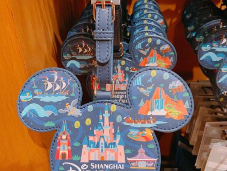 SHDL - Luggage Tag x All Over Printed  Shanghai Disney Resort  Online