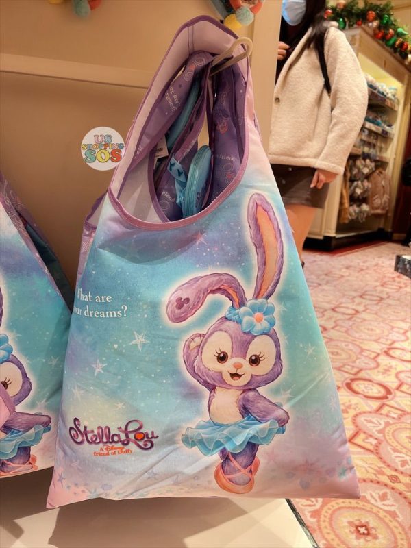 HKDL - Duffy & Friends - StellaLou Foldable Eco Shopping Bag on Sale