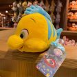 DLR - The Little Mermaid 30th Anniversary Plush Toy - Flounder For Sale