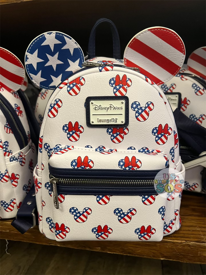 DLR - USA Land that I Love - Loungefly Minnie Americana Backpack Online