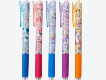 TDR - Watercolor style Mickey & Friends Collection - Ballpoint Pens set on Sale