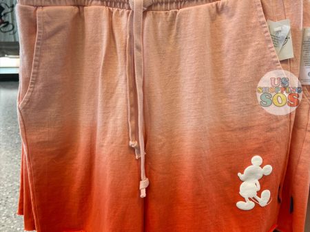 WDW - Spirit Jersey Mickey Ombré Orange Shorts (Adult) Online Hot Sale