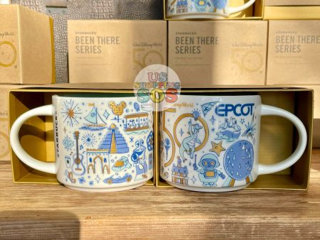 WDW - Walt Disney World 50 - Starbucks Been There Series Mug - Epcot Cheap