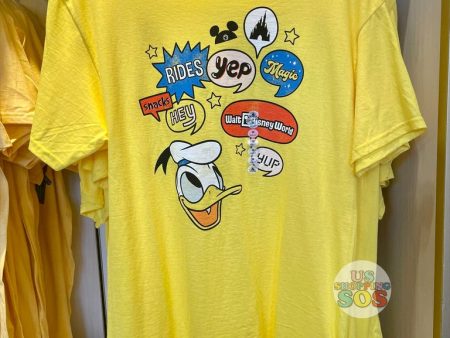 WDW - Graphic Tee -  Walt Disney World  Donald Pop Art Dialog Box (Adult) Supply